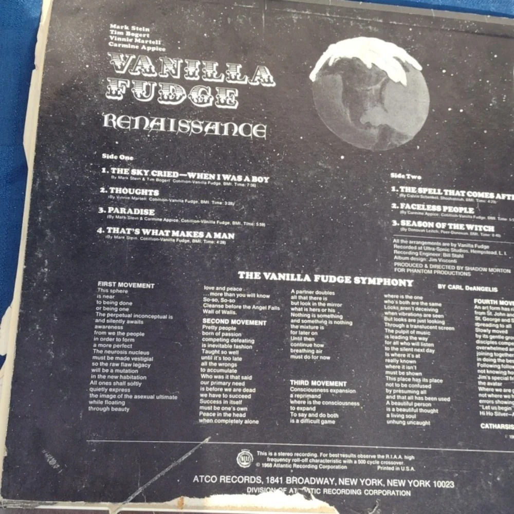 Vanilla Fudge LP - Picture 2 of 2